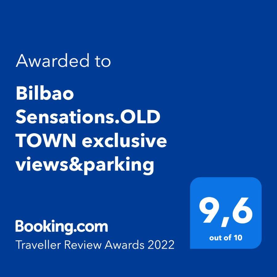 Apartamento Bilbao Sensations.Old Town Exclusive Views&Parking Exterior foto